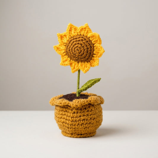 Sunflower Crochet Pod — Studio. NovoBiz 10410d70-a107-499b-8f7c-88268f9a8403
