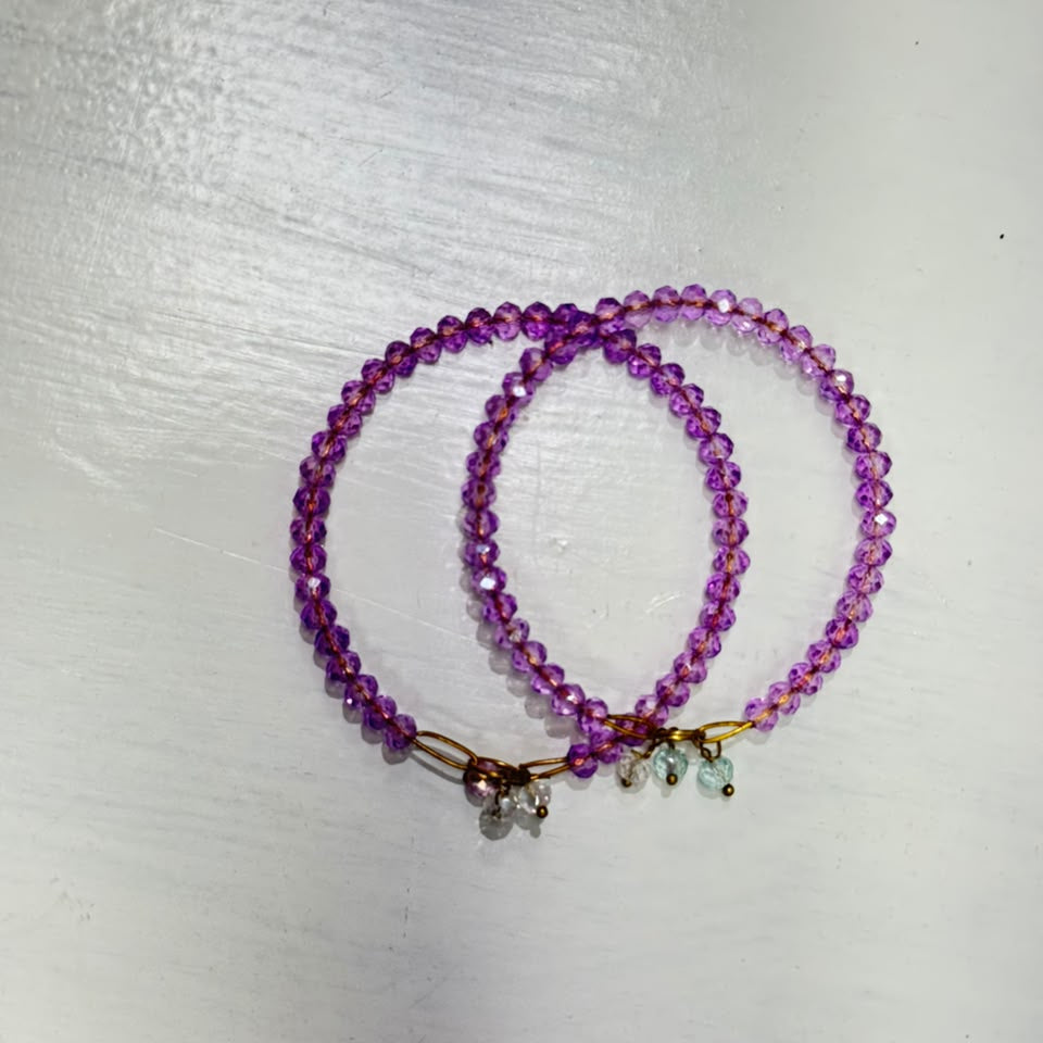 Beaded Bangles With Tassels