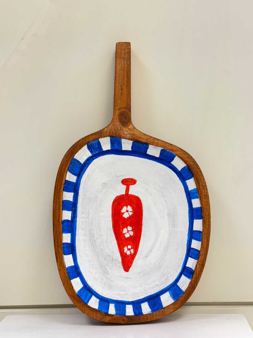 Wooden Oval Tray 12 x 7