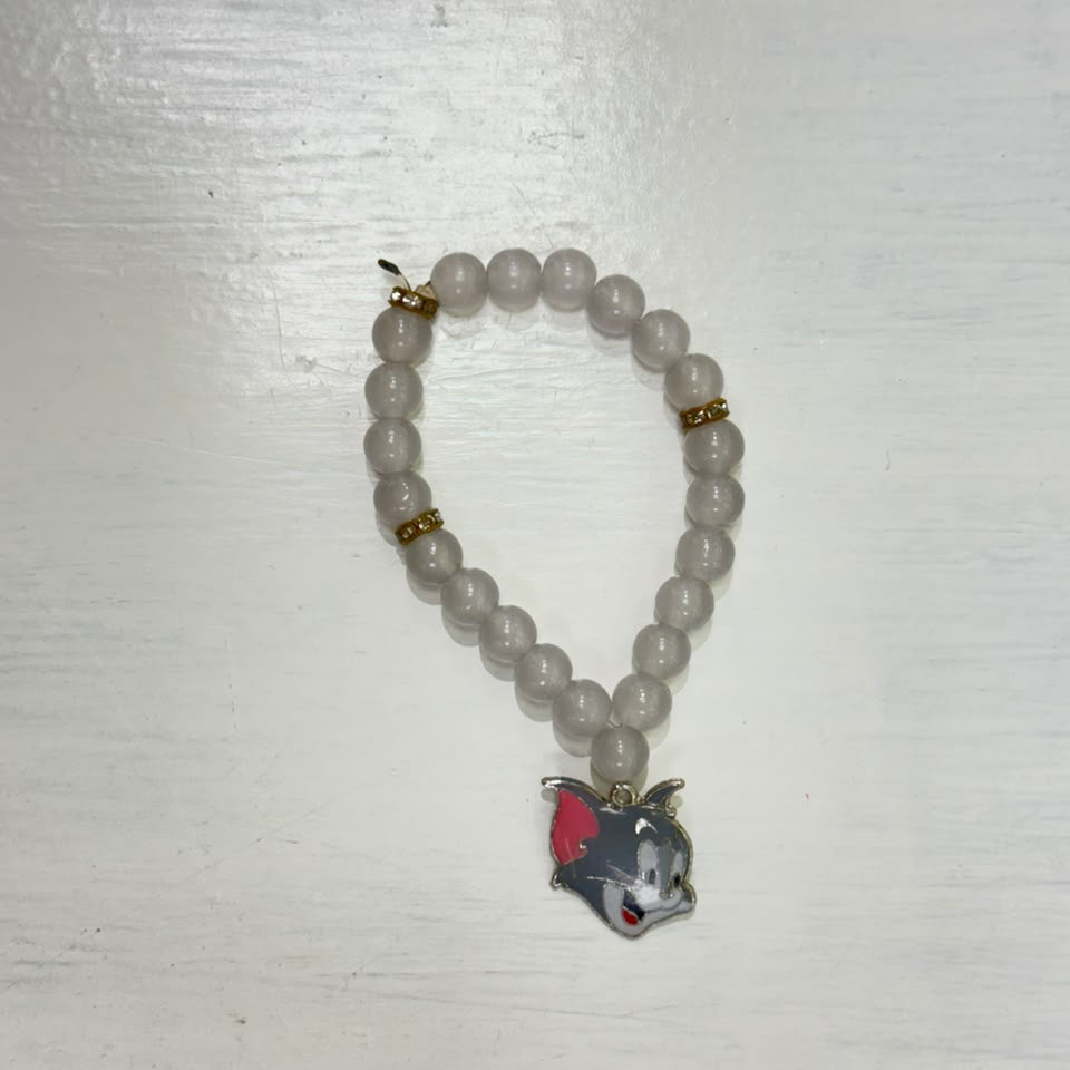 Beaded Bracelet With Charm