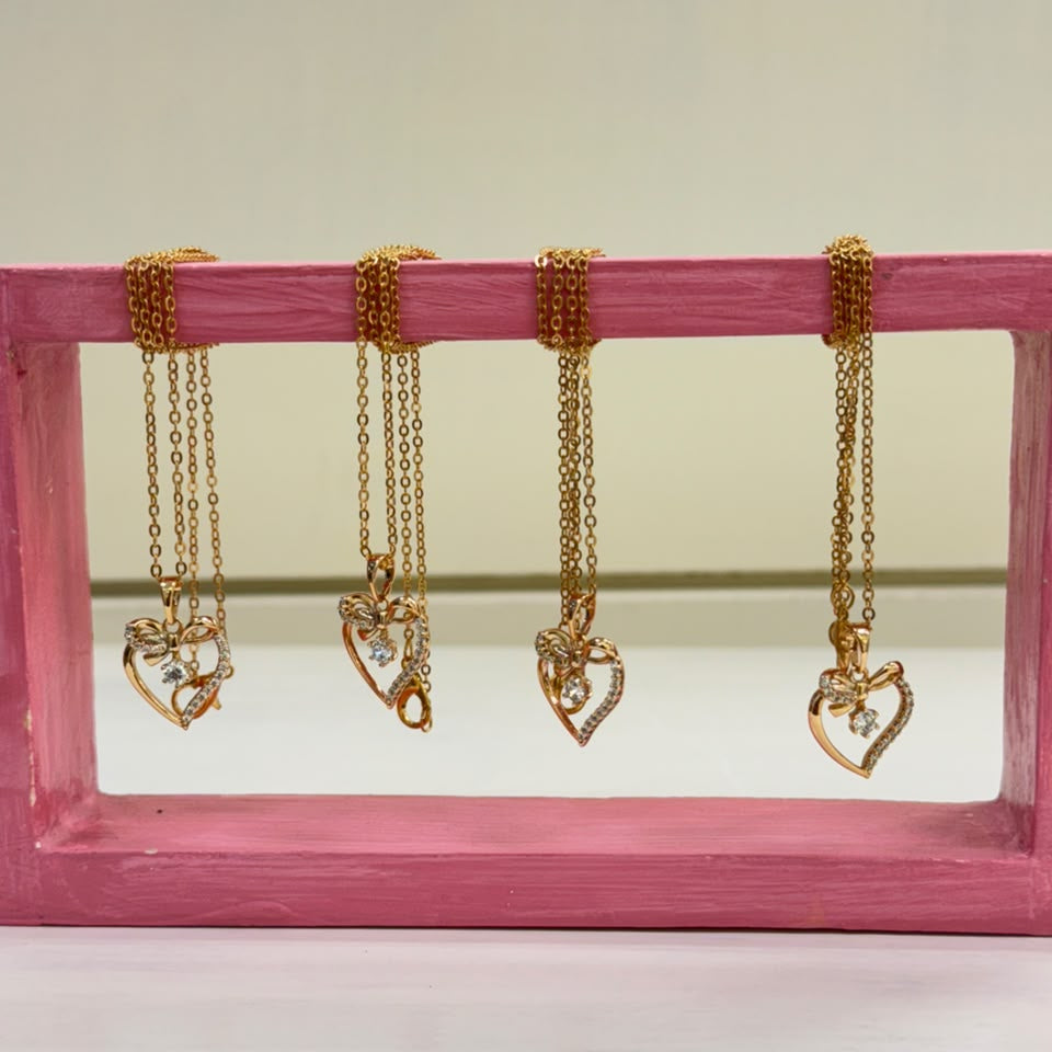 Heart Pendant With Pendant