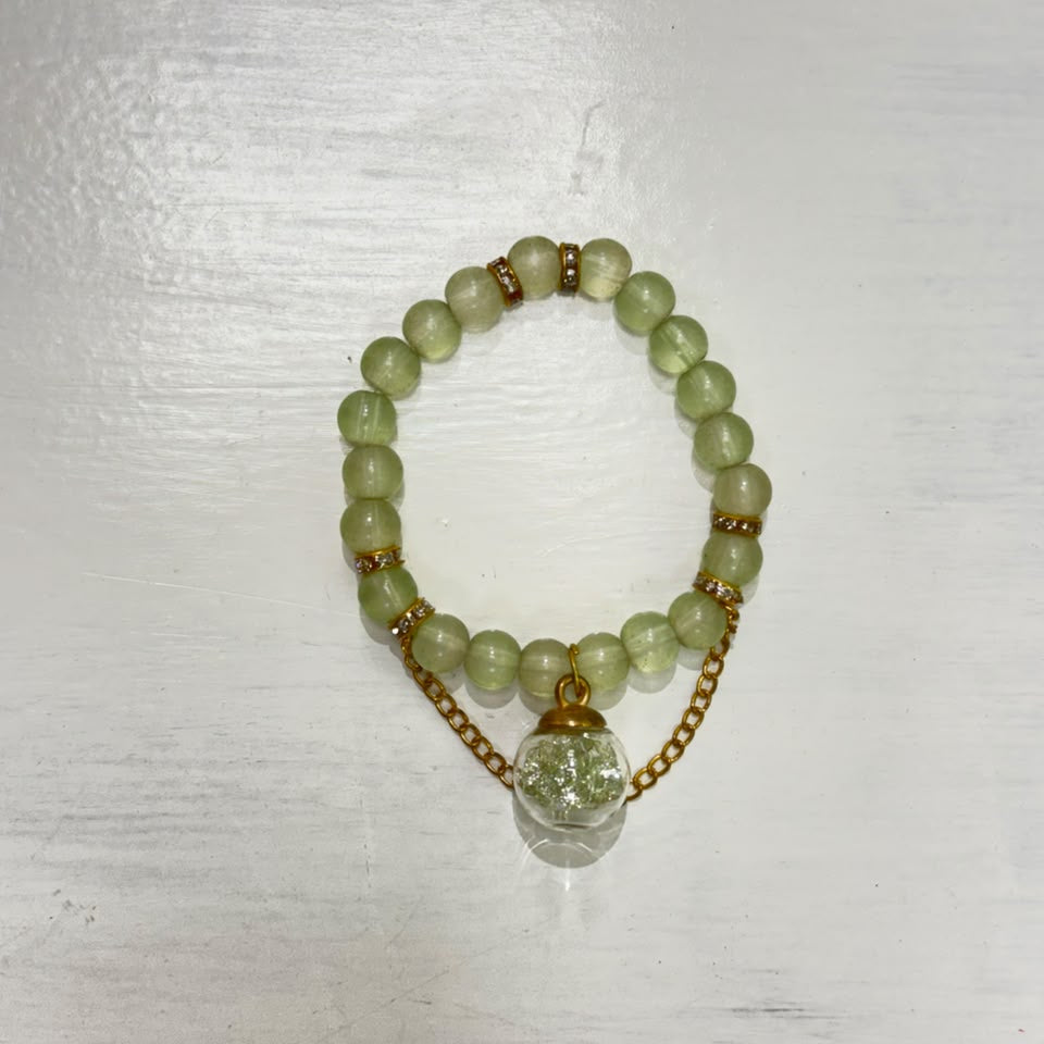 Beaded Bracelet With Charm