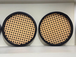 Rattan Round Tray