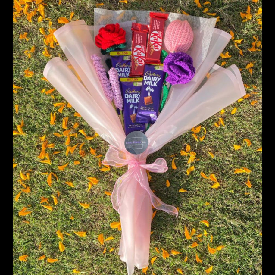 Premium Chocolate Bouquet – Handmade Chocolate Gift for Her