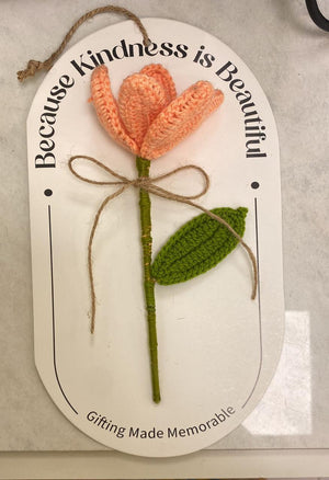 Flower Tag Card