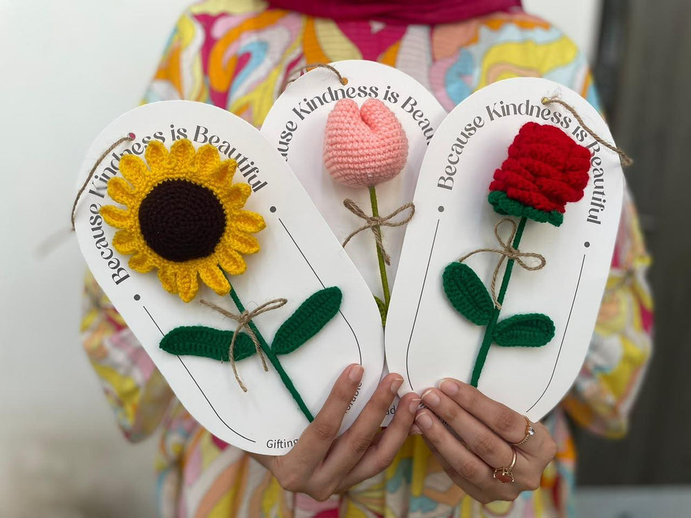 Flower Tag Card