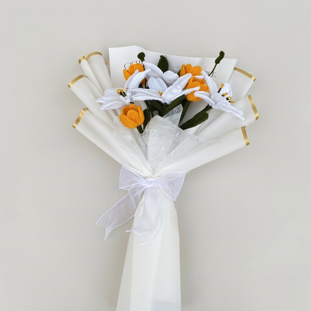 Crochet Lilly Bouquet — Studio. NovoBiz 77a99ad2-2dfc-4589-8bda-7409d75a30cd