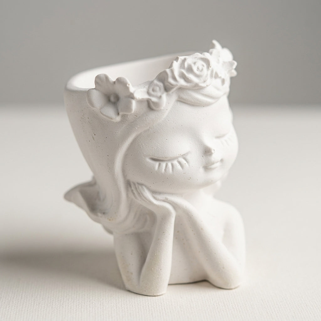 Flower Girl Planter — Detail. NovoBiz 61c72737-70c3-4ed9-975e-373bb0588942