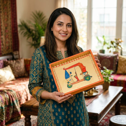 Rangrez Tray-Rikshaw — Lifestyle. Styling props are not included. NovoBiz 34cb7f80-5f7b-4b6b-b5d7-e89c3653711c