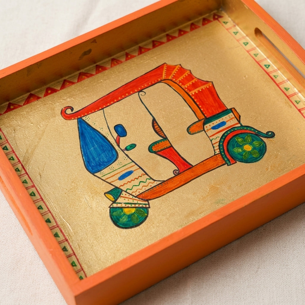 Rangrez Tray-Rikshaw — Detail. NovoBiz a98890f0-440c-4075-823d-f4ef1da3c814