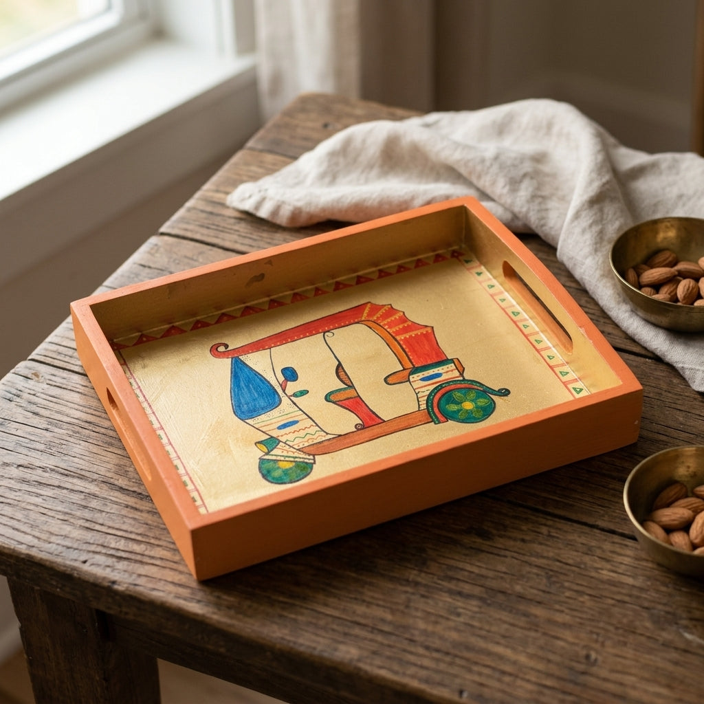 Rangrez Tray-Rikshaw — Style Scene. Styling props are not included. NovoBiz ff84d414-1ea1-41d6-92f9-c7dd2786cebc