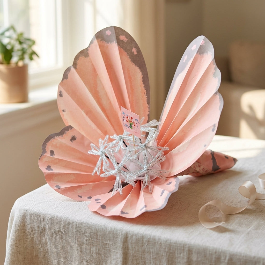 Sparkling Butterfly Bouquet — Style Scene. Styling props are not included. NovoBiz d2c985cf-28d0-4b11-8aa1-b9ad15e72480