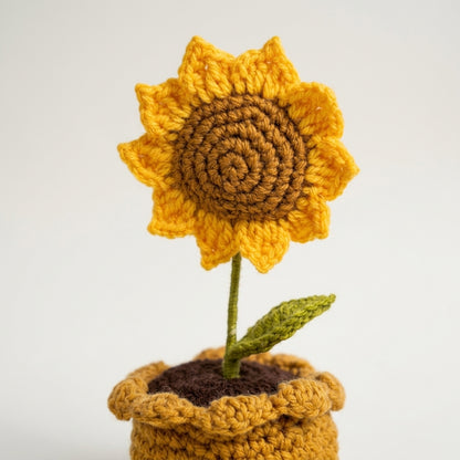 Sunflower Crochet Pod — Detail. NovoBiz ac61755b-aaf8-4b5c-99c8-c8abc465af04