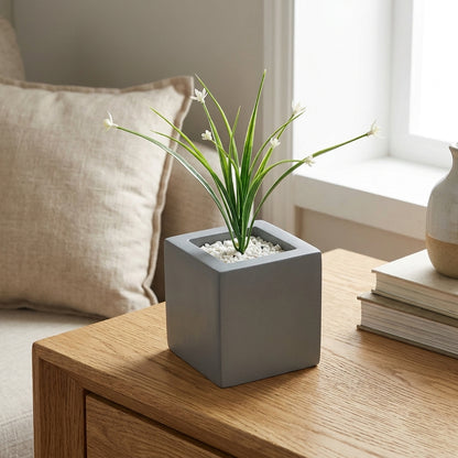 Wood Planter — Style Scene. Styling props are not included. NovoBiz 5edb2811-bc24-4300-83c6-5dbc66891a5b