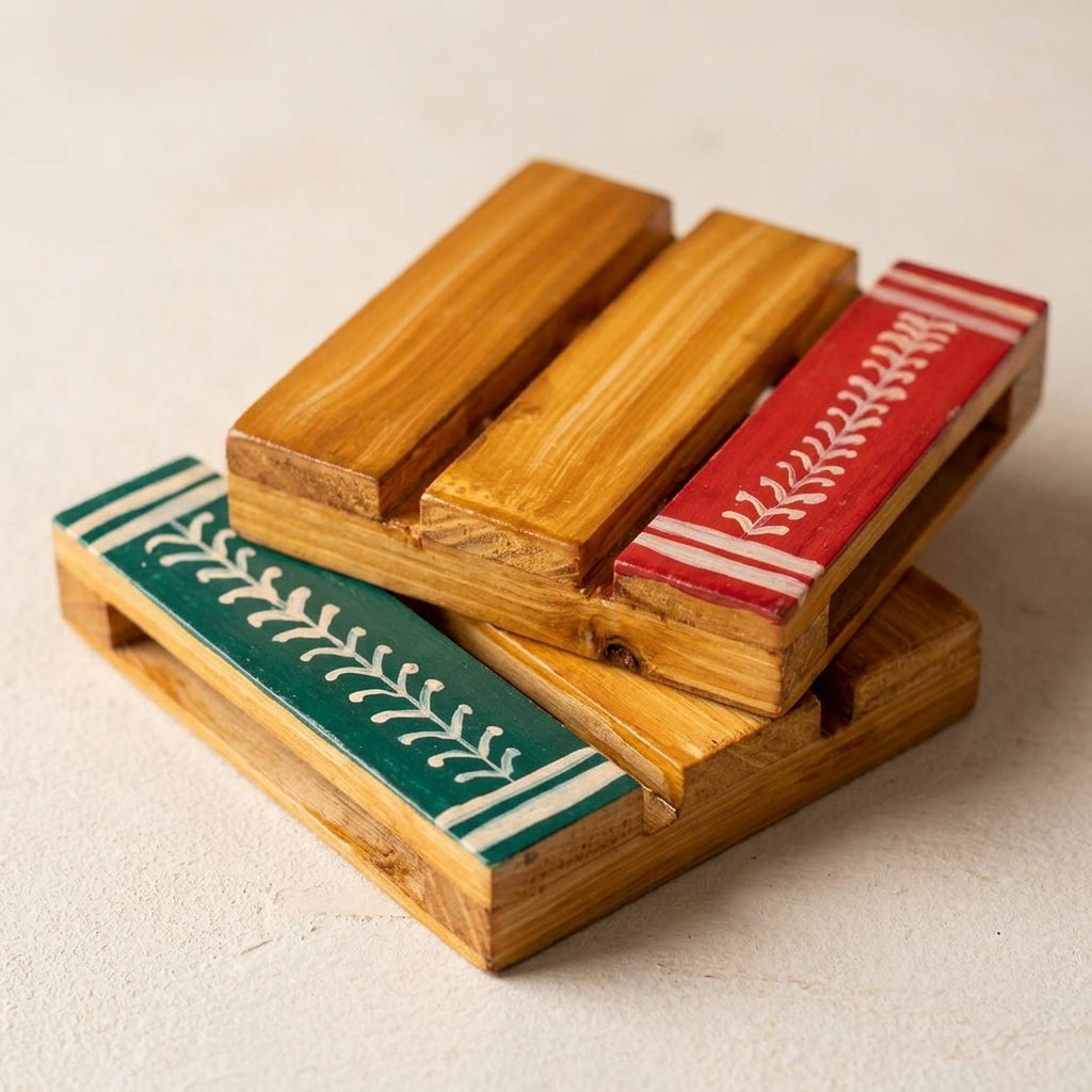 Ethnic Coasters Set Of 2 — Detail. NovoBiz 7c0ba4e3-ae56-46b4-a214-f610cccf0783