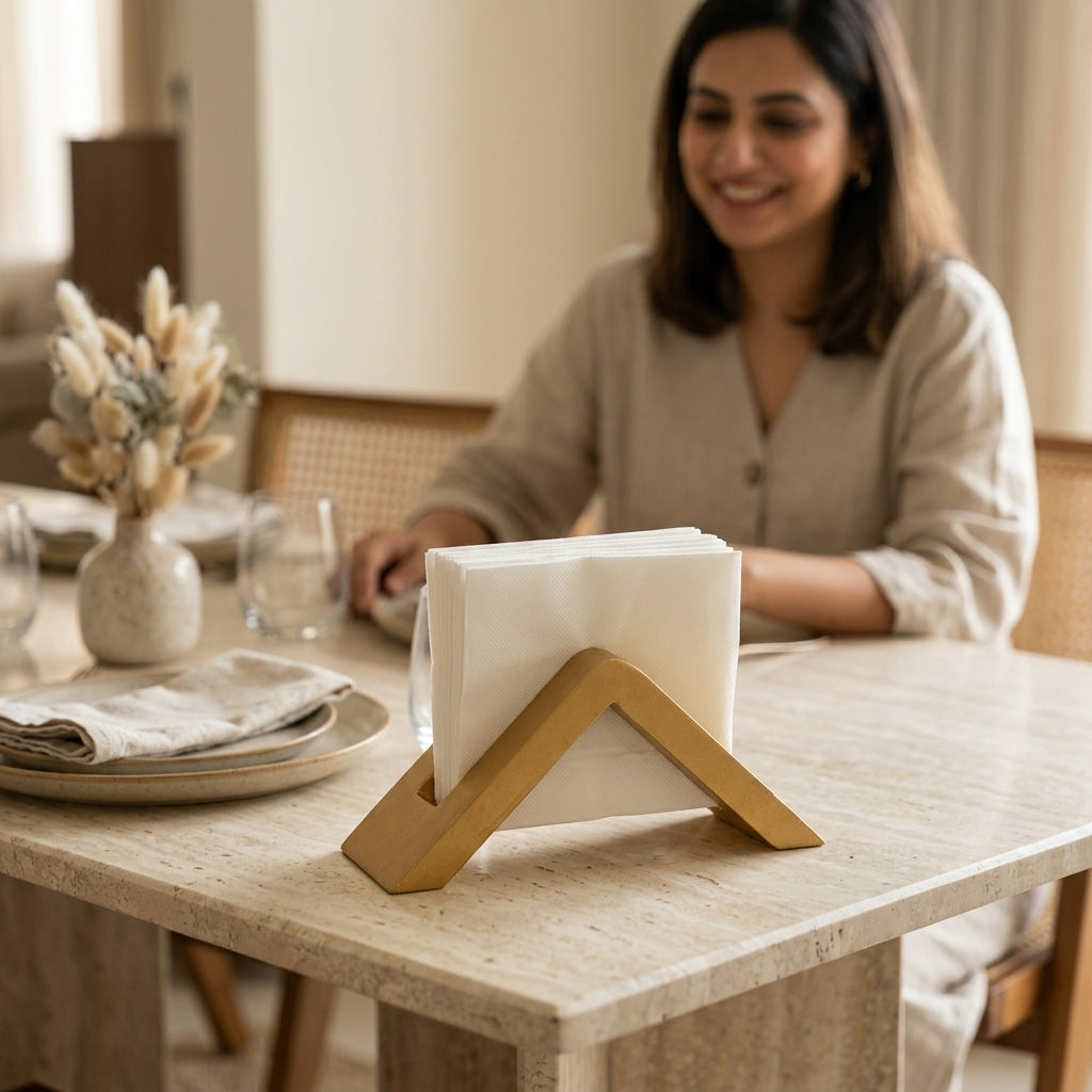 Tissue Holder Stand — Lifestyle. Styling props are not included. NovoBiz 7008f878-5090-4f8a-9edb-9c8b0437ade5