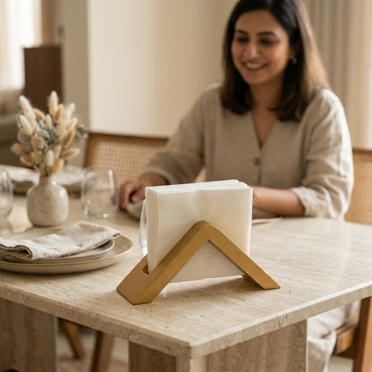 Tissue Holder Stand — Lifestyle. Styling props are not included. NovoBiz 7008f878-5090-4f8a-9edb-9c8b0437ade5