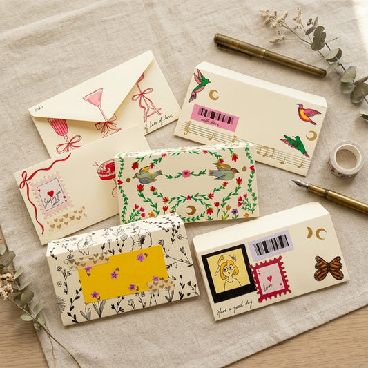 Envelopes — Style Scene. Styling props are not included. NovoBiz 66587962-ace4-4c59-8ad9-3dfefcf0652a