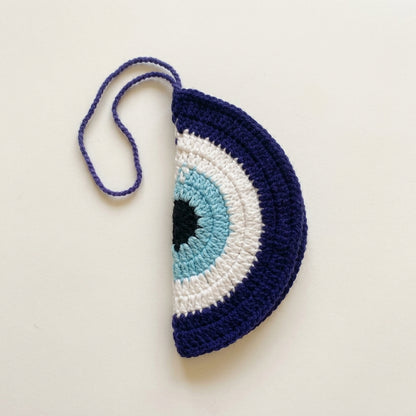 Crochet Sunglasses Cover — Evil Eye — Studio. NovoBiz ltc-ai-2297eecbcbc2bd22f20af1e61763cc6e